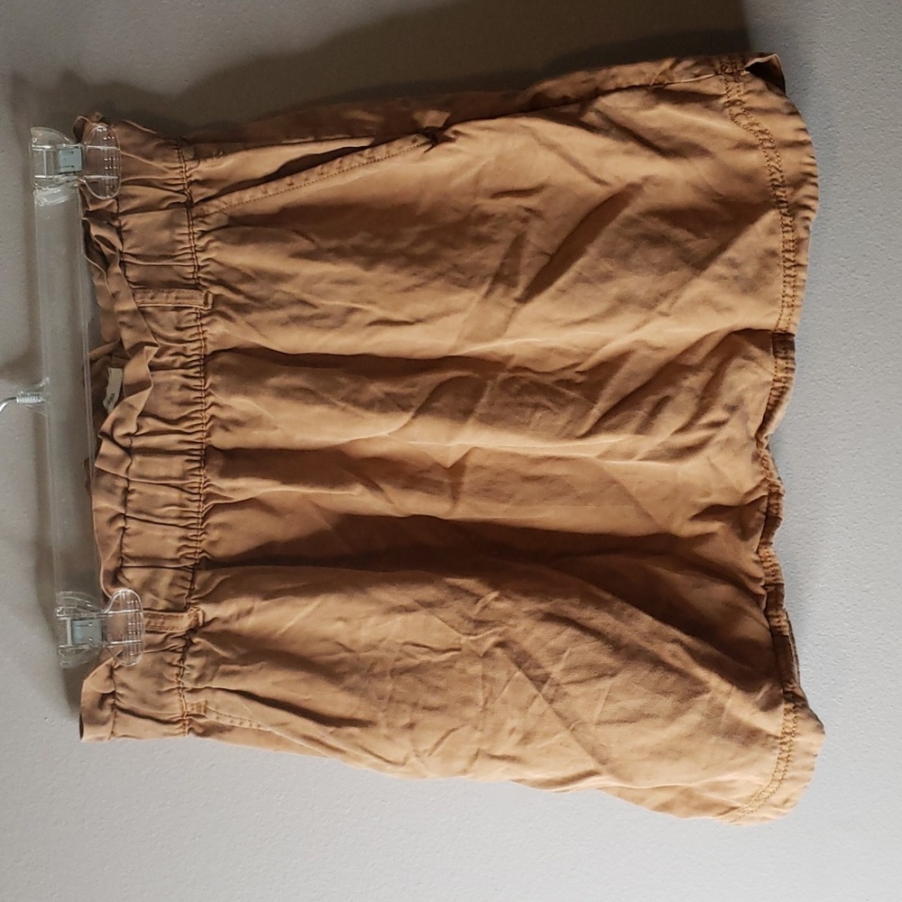 Nicole Miller Lyocell Paper Bag Waist Skirt Small